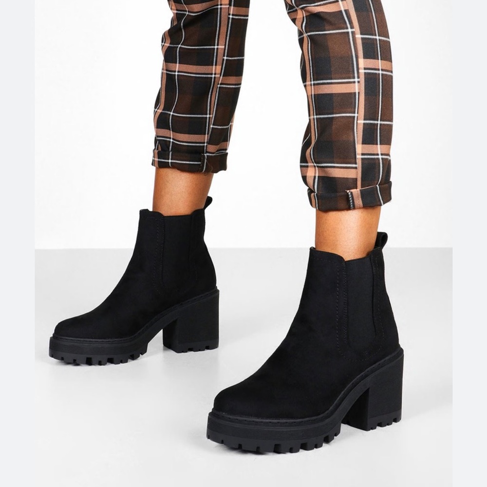 Topshop Black Ankle Boots